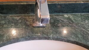 Repaired Marble Vanity Top